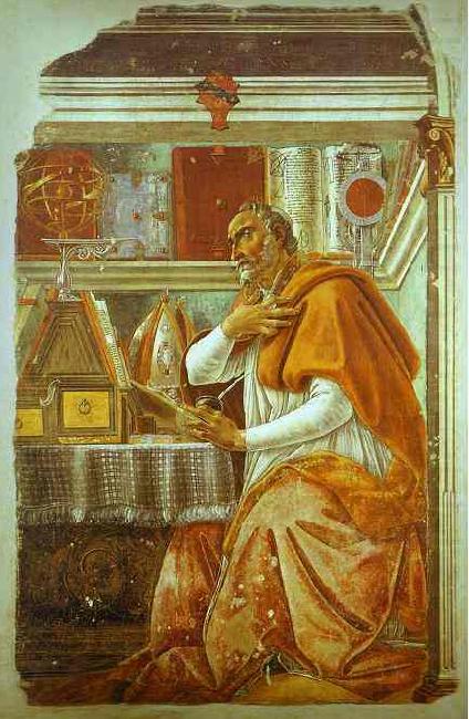 Sandro Botticelli St. Augustine china oil painting image